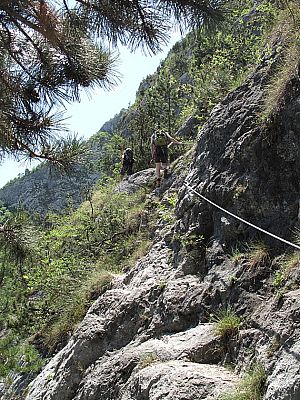 Eine erste Querung...