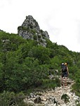 Der Gipfel der Cima SAT