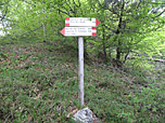 Hier biegen wir rechts ab