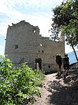 Der Weg führt an der Bastione vorbei...