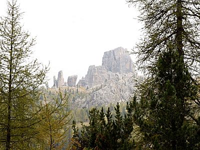 Im Osten sind nun auch die Fünf Türme sichtbar