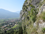 Der Blick nach Süden Richtung Arco