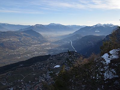 Der Ausblick nach Süden, ...