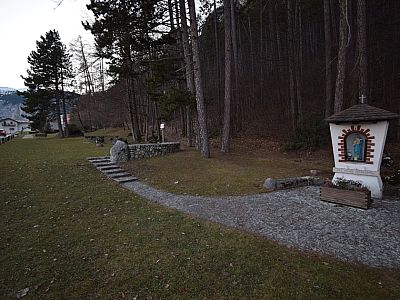 ... dann biegen wir rechts auf den Sentiero Ardito Alberto ab, ...
