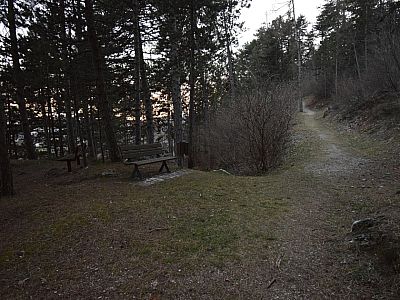 ... dem wir bis zum Ausgangspunkt folgen.