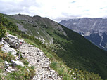 Rechts die Zugspitze