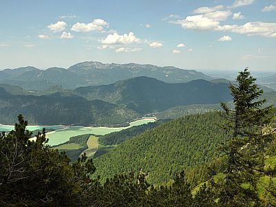 Der östliche Zufluss ist nun nicht mehr zu sehen.