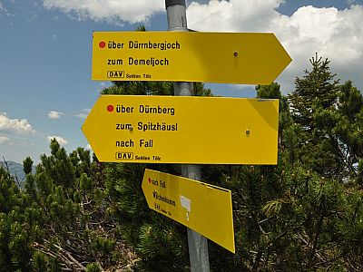 Für uns geht es weiter über das Dürrenbergjoch