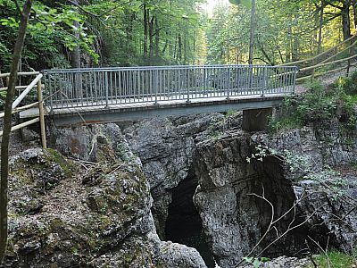 Brücke über die Walchenklamm