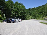 Der etwas östlichere Parkplatz