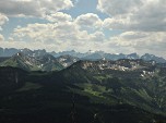 Blick nach Südwesten Richtung Karwendelgebirge