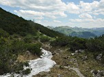 Der Sattel zwischen Demeljoch und Dürrenbergjoch