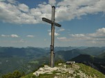 Das Gipfelkreuz des Demeljoch