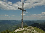 Das Gipfelkreuz des Demeljoch
