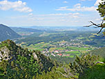 Blick ins Alpenvorland