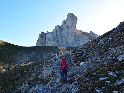 Auch die Aferer Geisler beeindrucken mit imposanten Felsspitzen, ...