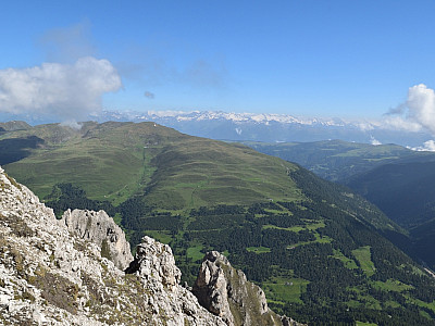 Der höchste Punkt der Plose (Großer Gabler)