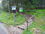 Auf der gegenüberliegenden Seite beginnen wir mit der Tour