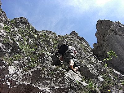 auf dem Weg zur Franzosenschanze