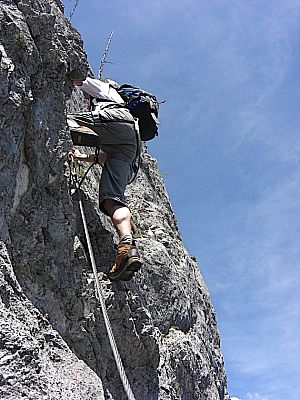 ein Stück ausgesetzt...