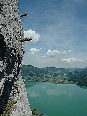 Die steilen Stellen..