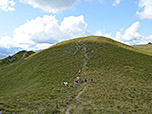 Blick zurück zum Filzmoossattel