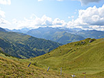 Blick zu den Hohen Tauern