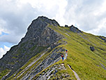 ...zum Westgrat des Draugsteins