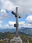 Das Gipfelkreuz...