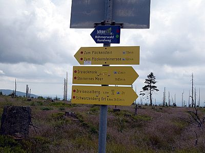 ... bevor wir zum höchsten Punkt unserer Wanderung aufsteigen