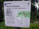 Heute wandern wir auf den Spuren Albert Stifters