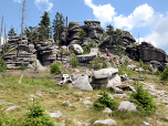 Der Hochstein, die höchste Stelle des Dreisesselberges