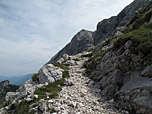Der Weg wird steiler...