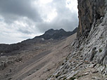 Vor uns die Leutascher Dreitorspitze