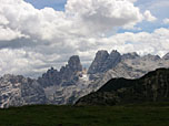 Piz Popena und Monte Cristallo