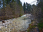 In der Folgezeit begleitet uns der Weißenbach