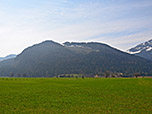 Blick zum Ebersberg, unserem heutigen Ziel