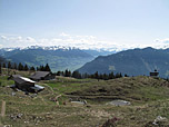 Blick über die Astenau-Alpe