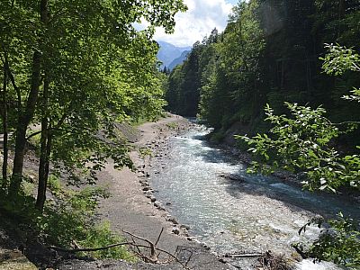 Wir haben den Ausgang erreicht