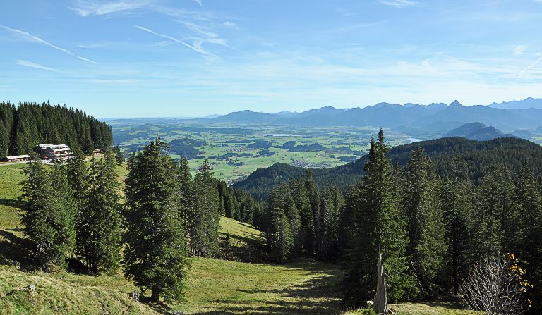 Edelsberg (1624 m), Alpspitz (1575 m)