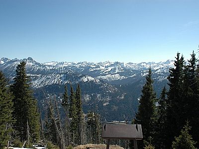 Blick über den Kienberg nach Südost