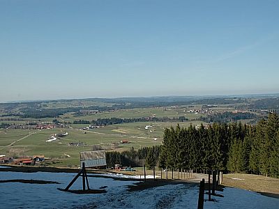 Der Forststraße folgen...