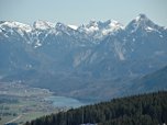 Neuschwanstein hinter dem Forggensee