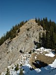 Der Alpspitz von Westen aus gesehen