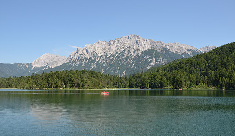 Ederkanzel (1184 m) und Lautersee