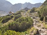 Die letzten Meter zur Coburger Hütte