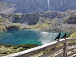 Der Drachensee von der Coburger Hütte aus