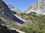 Der Weg zur Biberwierer Scharte 