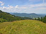 Am Gipfel des Eibelkopfs mit Blick Richtung Westen
