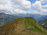 Das Gipfelkreuz der Einachtspitze